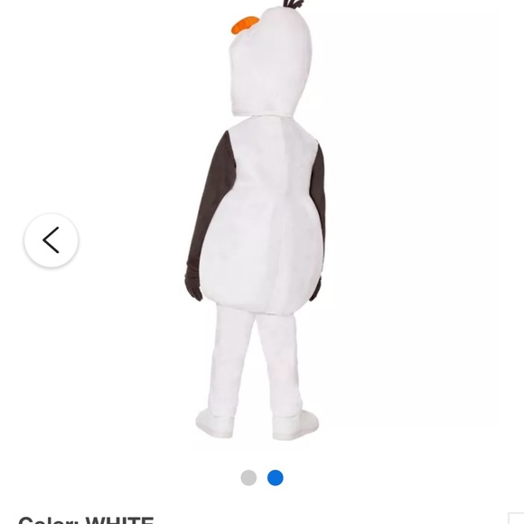 Toddler 3T Olaf costume never worn still in original packaging! - Picture 2 of 2